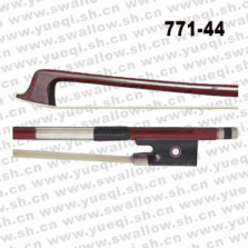 紅燕牌771-4/4蘇木八角鮑魚殼雙魚眼巴西烏木馬尾庫(kù)白銅配件高乙級(jí)小提琴弓